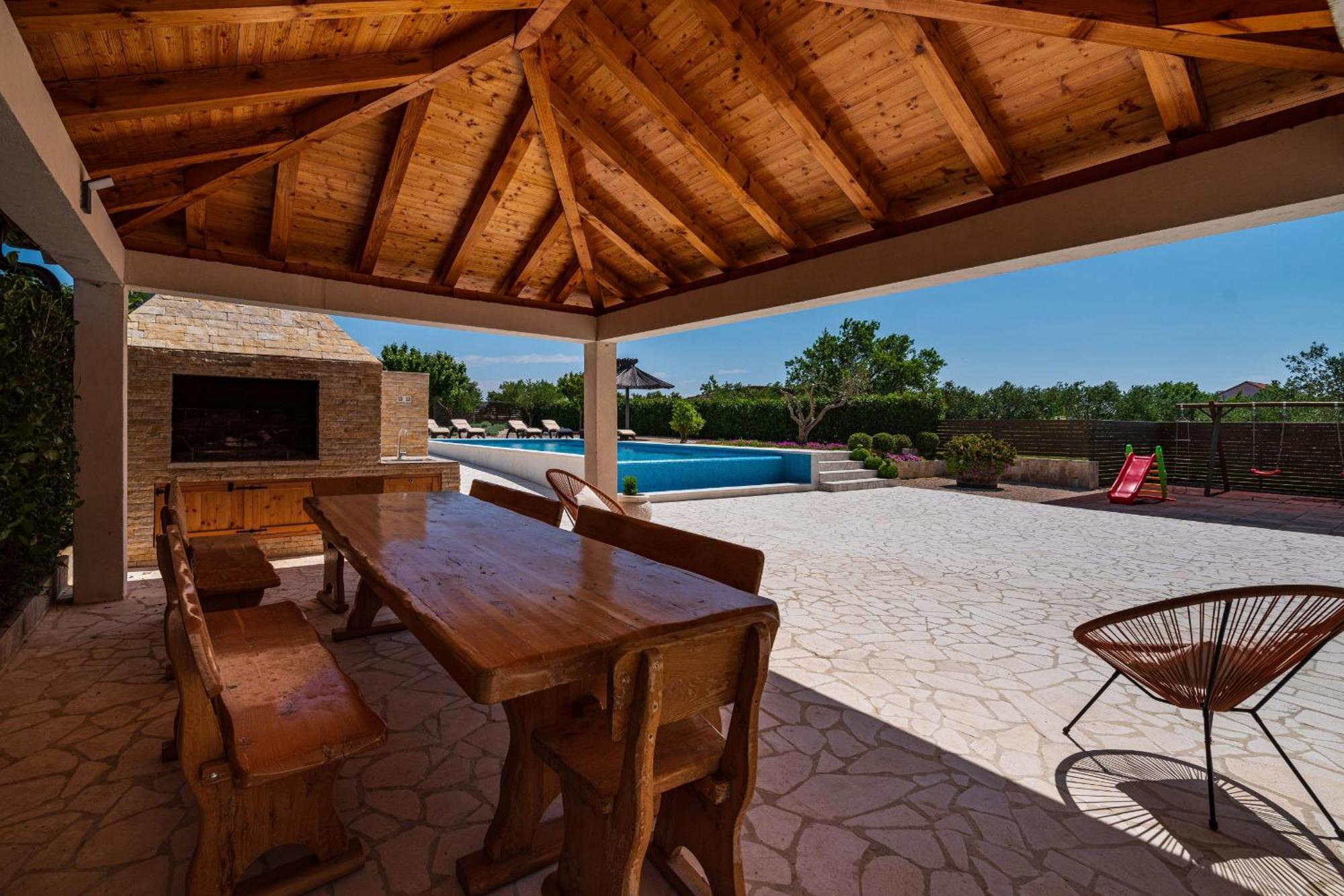 Villa Olive Garden Zadarvillas Pristeg Exteriér fotografie